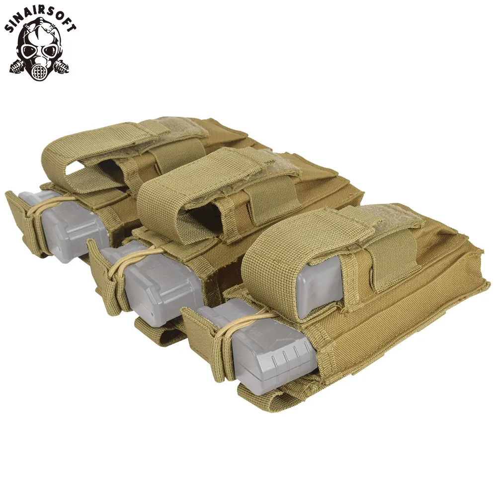 SINAIRSOFT тактическая Сумка MOLLE 223/5 56 мм с открытым верхом для пейнтбола страйкбола