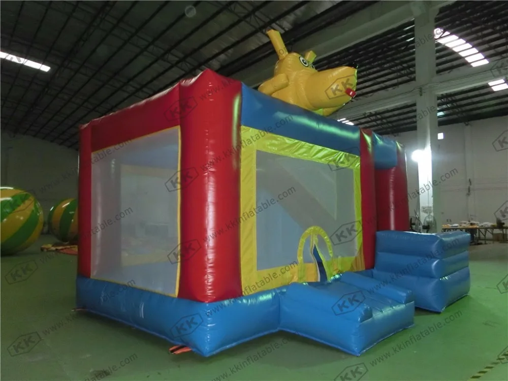 Надувной замок батут для семьи собак надувной детей|inflatable bouncer slide|bouncy castlecastle