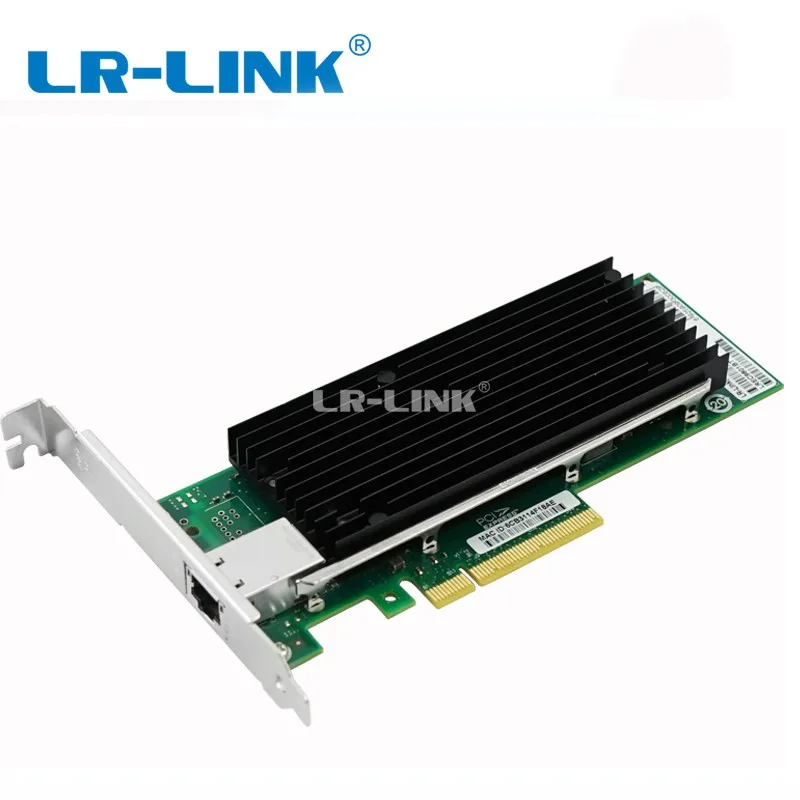 LR LINK 9801BT PCI Express x8 сетевой контроллер карты 10 Гб Ethernet RJ45 совпадали адаптер сетевого