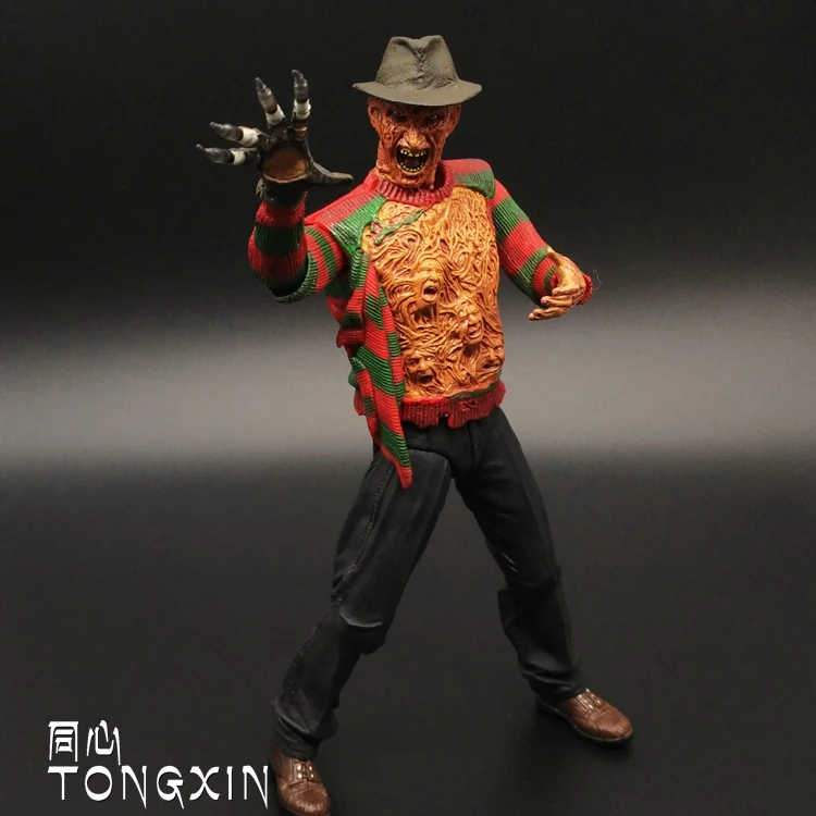 Freddy Krueger фигурка модель для "Кошмар на улице Вязов" шарнир может двигаться Кукла Фильм человек модель украшения фигурка игрушки подарок