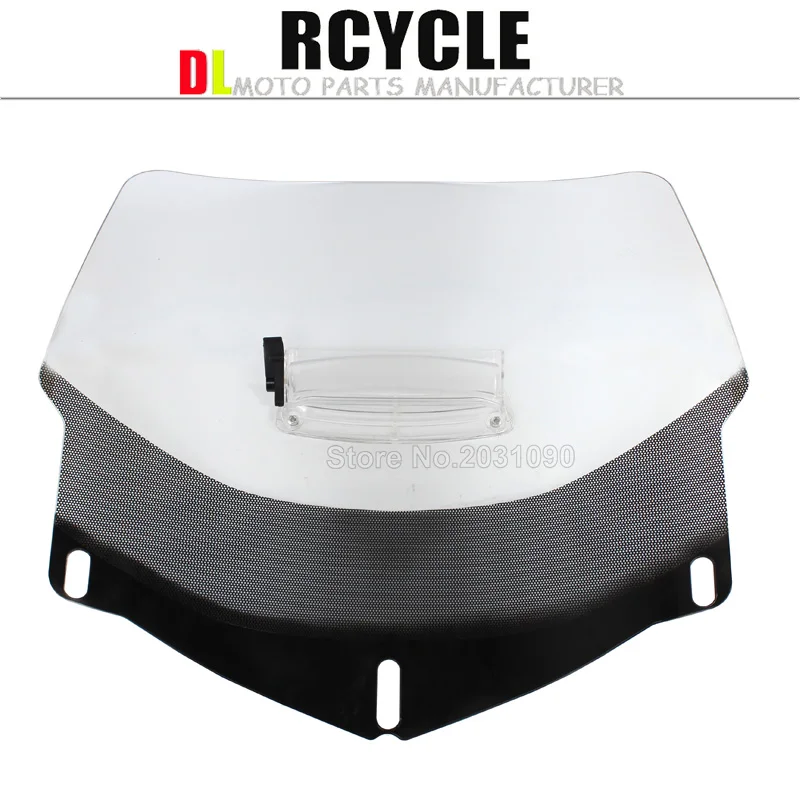 Прозрачное лобовое стекло мотоцикла вентиляционное отверстие для свежего