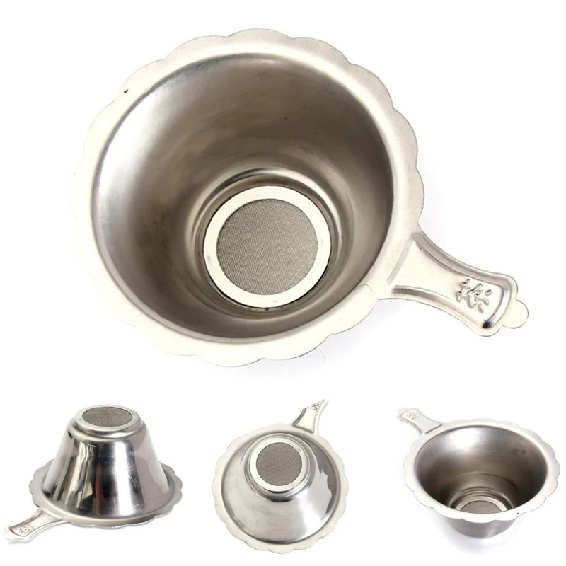 

Tea Mesh Infuser Reusable Tea Strainer Teapot Stainless Steel Loose Tea Leaf Spice Filter Drinkware Kitchen Accessories
