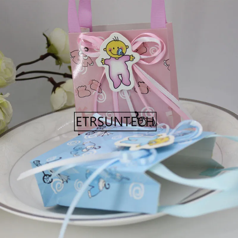 Детское крещение для душа подарочные сумки шоколада Подарочная коробка