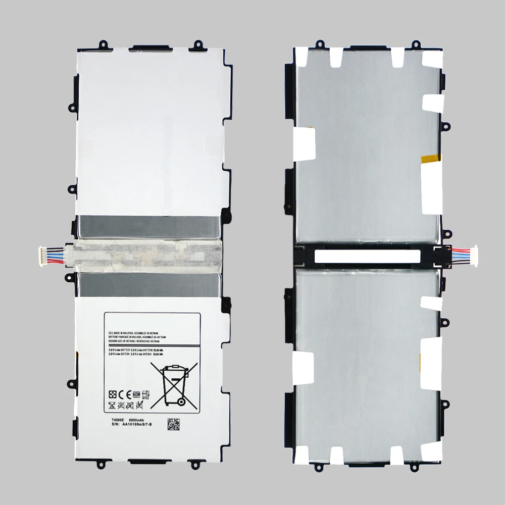 Новый планшет Батарея T4500E для samsung Galaxy Tab 3 10 1 GT P5210 P5200 P5220 P5213 6800 mAh реальная Ёмкость