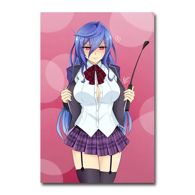 Художественный шелк или холст печать Нептун Hyperdimension Neptunia плакат 13x20 24x36 дюймов для украшение комнаты-001 - Цвет: Picture 9