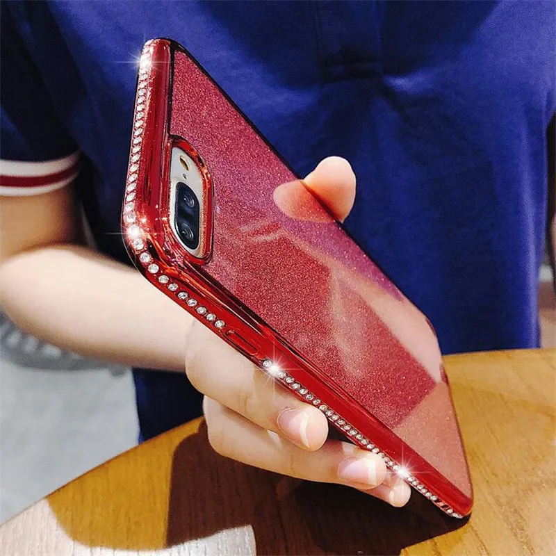 Роскошный алмаз блестящая стойка кольцо чехол для телефона для OPPO F1S A59 A57 A83 задняя крышка F5 F9 A7 A3S Realme X r17 Pro Рено чехол