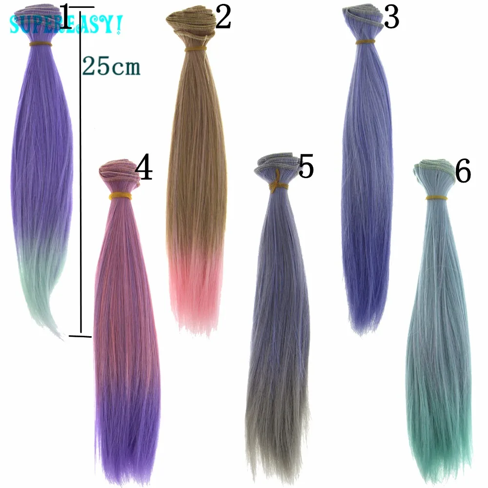 Парик для шарнирной куклы 25 Х100 см 1 шт.|for barbie|doll wigfashion doll wigs |