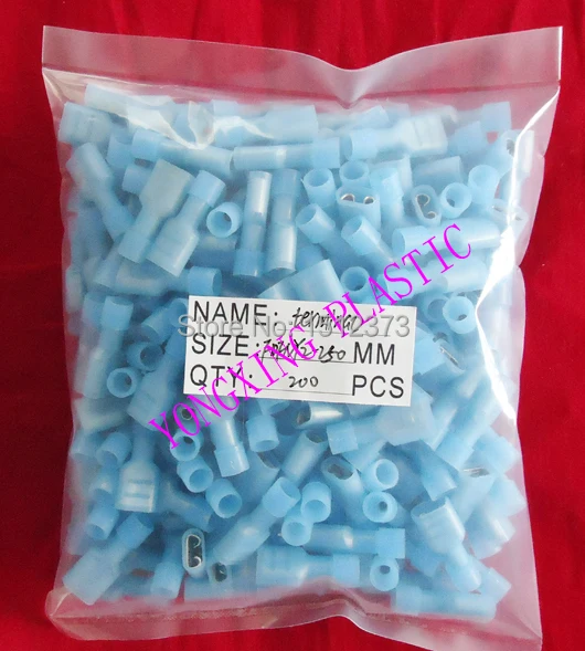 

200pcs/lot FDFNY2-250 nylon female insulated terminal block wire connector