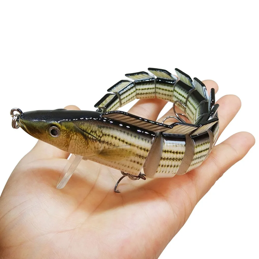 1 шт./3 шт. мульти шарнирная Щука Приманка Minnow 23 5 см/46 г искусственные жесткие