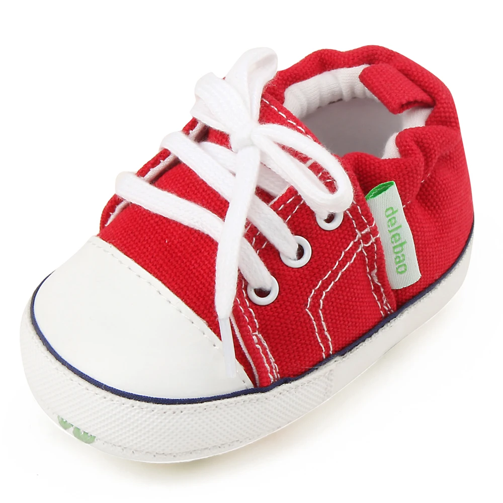 Парусиновая обувь для новорожденных классические кроссовки хлопковая мягкая