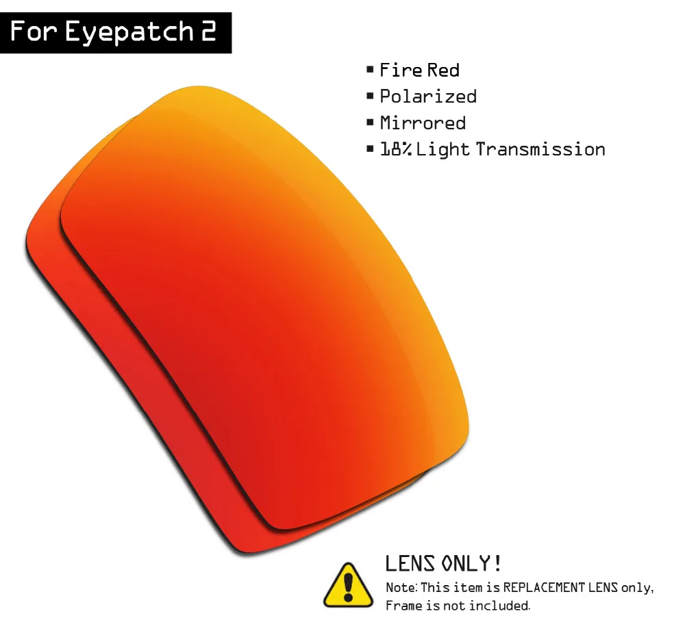 Поляризованные солнцезащитные очки SmartVLT сменные линзы для Oakley eyeпатч 2 Fire Red|Очки