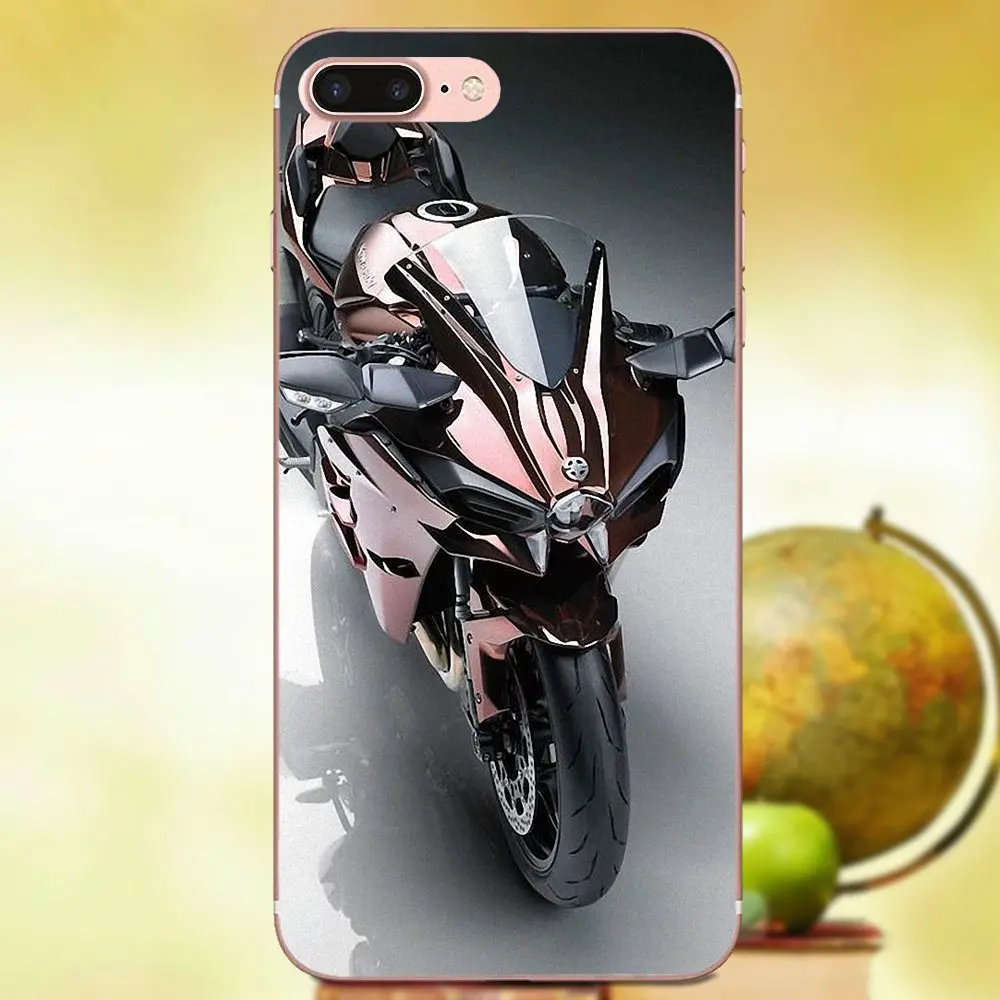 Силиконовый чехол Kawasaki Ninja спортивный мотоцикл для Samsung Galaxy Note 2 3 4 5 8 9 S3 S4 S5 S6 S7 S8 S9