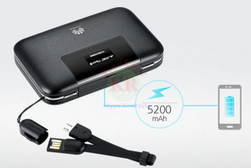 Разблокированный маршрутизатор huawei e5770 4g rj45 wifi ethernet lte Внешний аккумулятор 5200 мАч