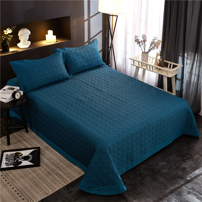 12 цветов, сплошной цвет, 3 шт., Египетский хлопок, 250x250 см и 250x270 см, покрывало/плотное одеяло, покрывало, наволочка