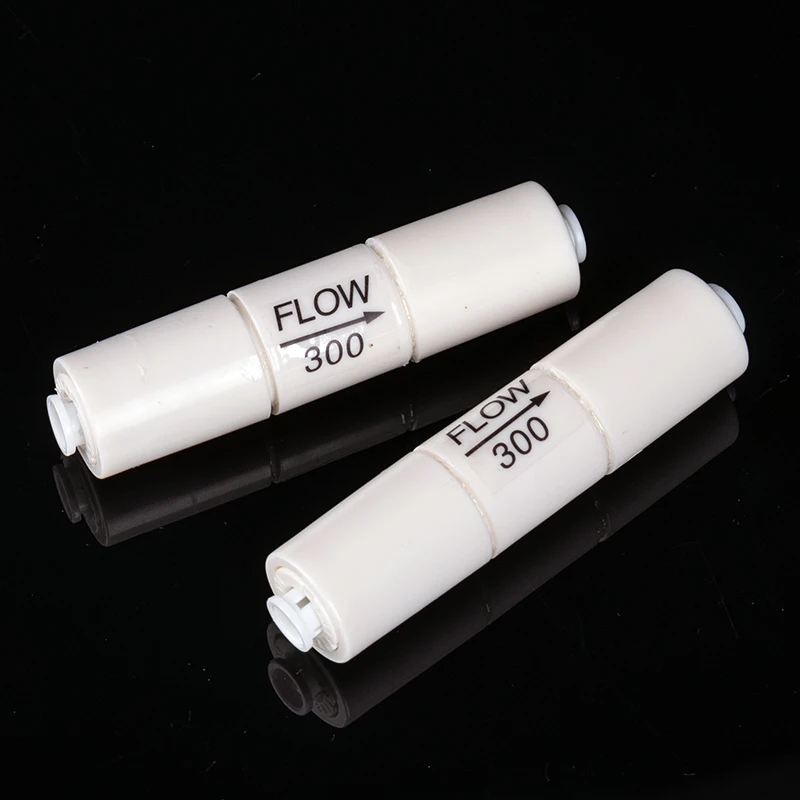 RO Flow 300/450 cc ограничитель с 1/" PE шланг Быстрый Соединитель обратного осмоса Aquatium фитинг RO части фильтра для воды