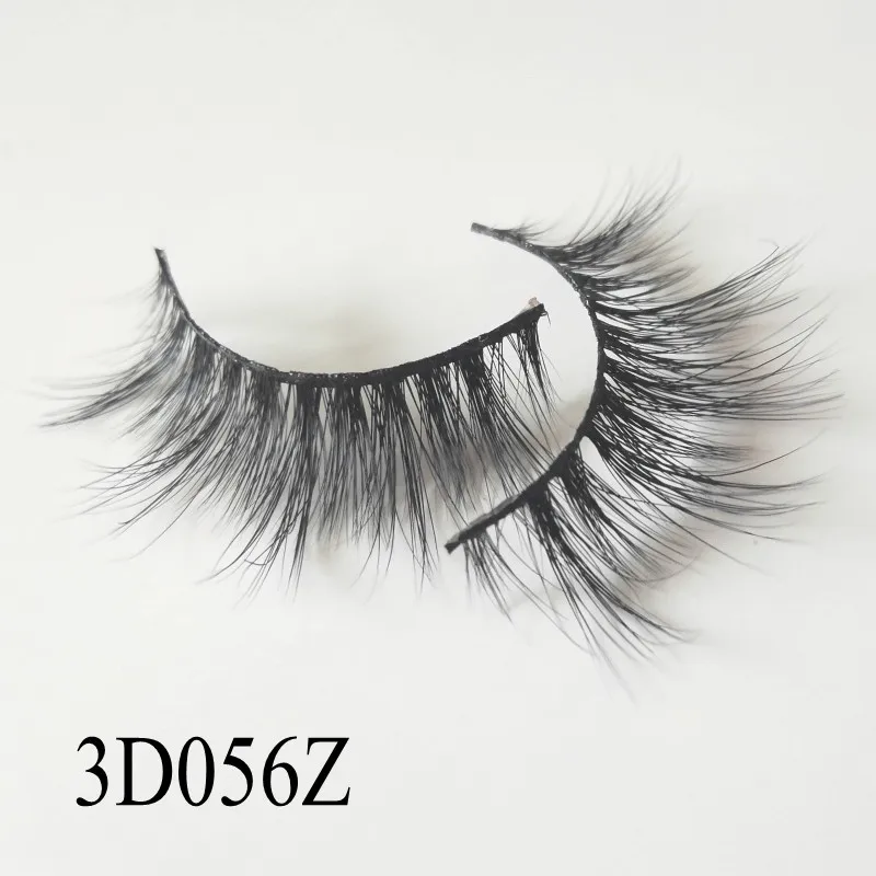 50 пар норковых ресниц в США Натуральные Искусственные ресницы ручной работы