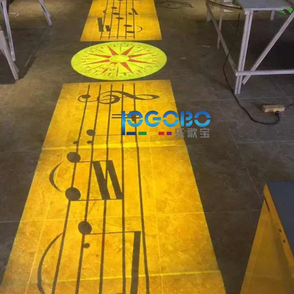 Decorative Led Custom Sign Lighting 20W Gobo Logo Projector Lights for