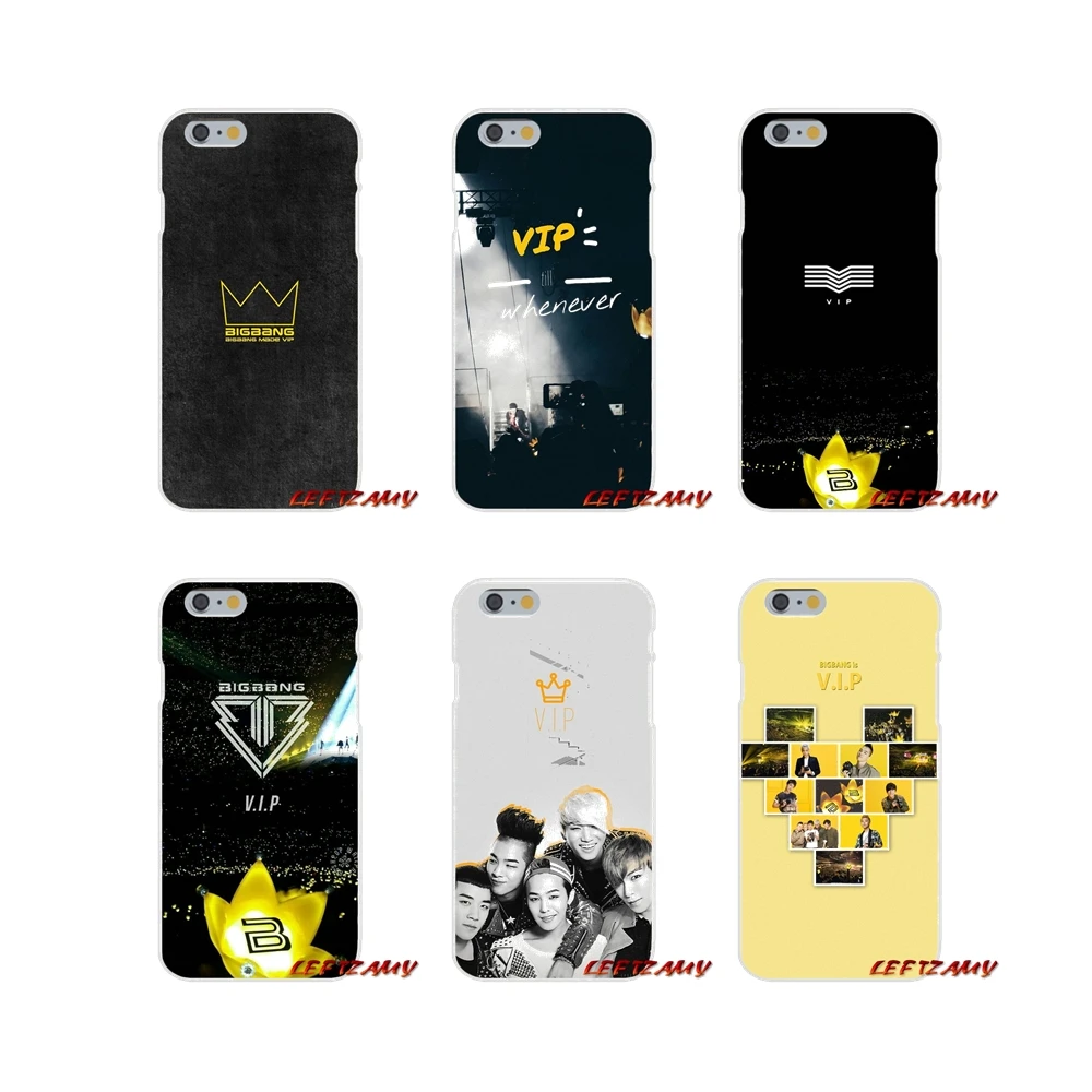 Для Samsung Galaxy S3 S4 S5 MINI S6 S7 edge S8 S9 Plus Note 2 3 4 5 8 дизайн kpop bingbang логотип VIP G DRAGON