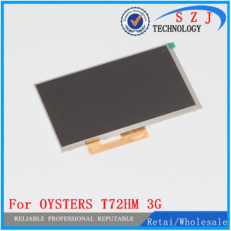 New 7'' Inch Replacement LCD Display Screen For OYSTERS T72HM 3G tablet PC Free shipping