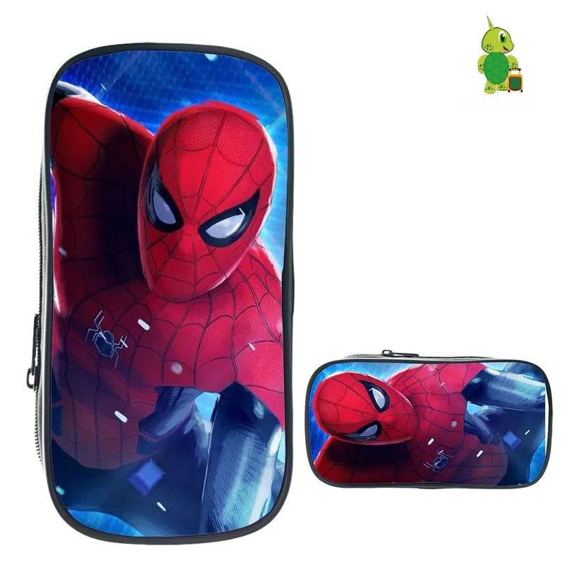 Spider Man Far From Home Pencil Case for Boys Girls Stationery Storage Bags Cosmetic Bag Kids School Supplies Makeup Bag