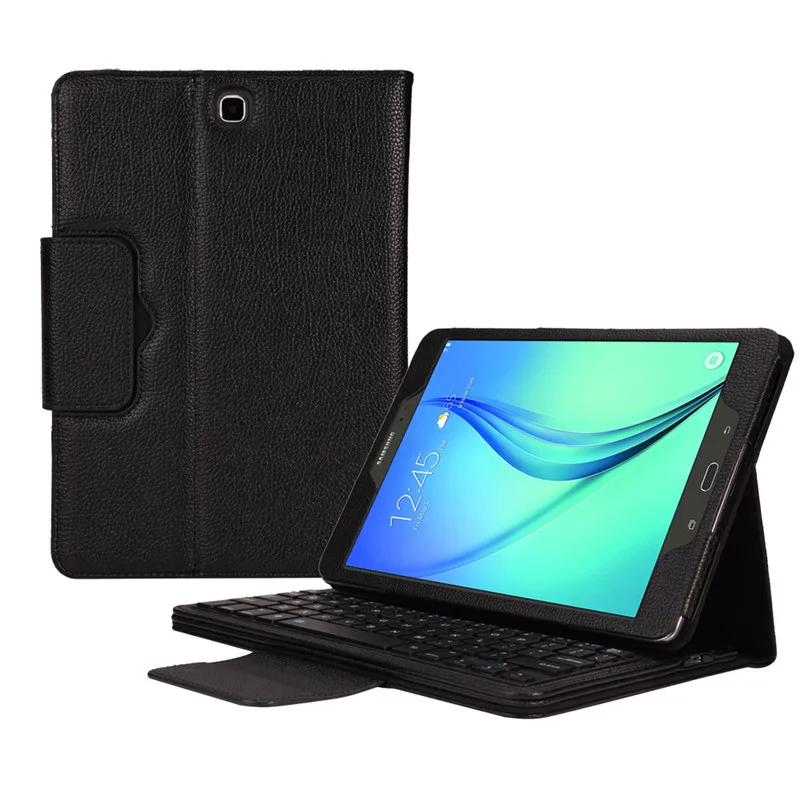 

Чехол для беспроводной клавиатуры Tab A 9,7 для Samsung Galaxy Tab A 9,7, T550, T550, кожаный чехол с Bluetooth-клавиатурой и защитными пленками