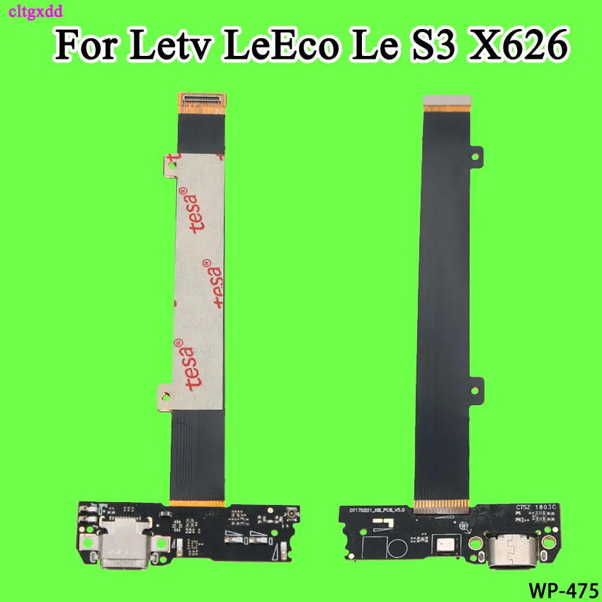 Cltgxdd для LeTV LeEco Le 2 S3 X626 X620 X621 USB зарядное устройство зарядный порт док-станция разъем гибкий кабель с микрофоном модуль Плата