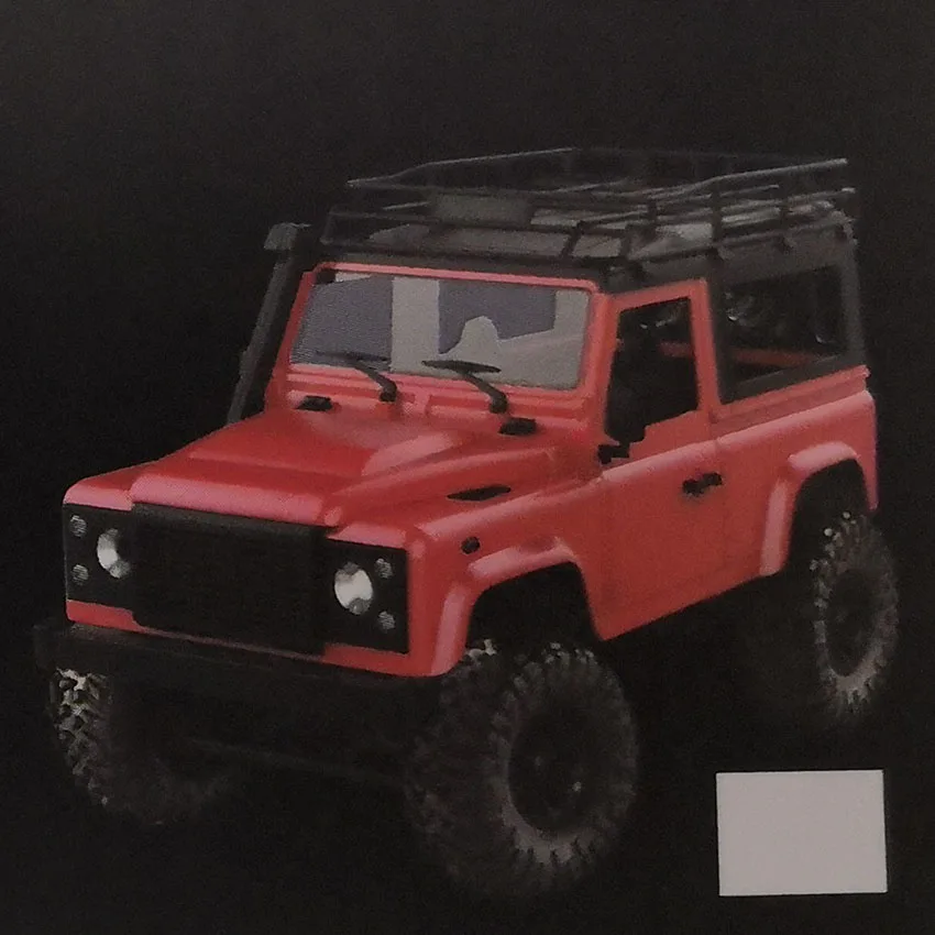red color Большой размер 1:12 Масштаб RC Рок Гусеничный Автомобиль 2,4G 4WD Дистанционное управление грузовик игрушки RTR MN D90 rc автомобиль игрушка модель автомобиля - Цвет: red color