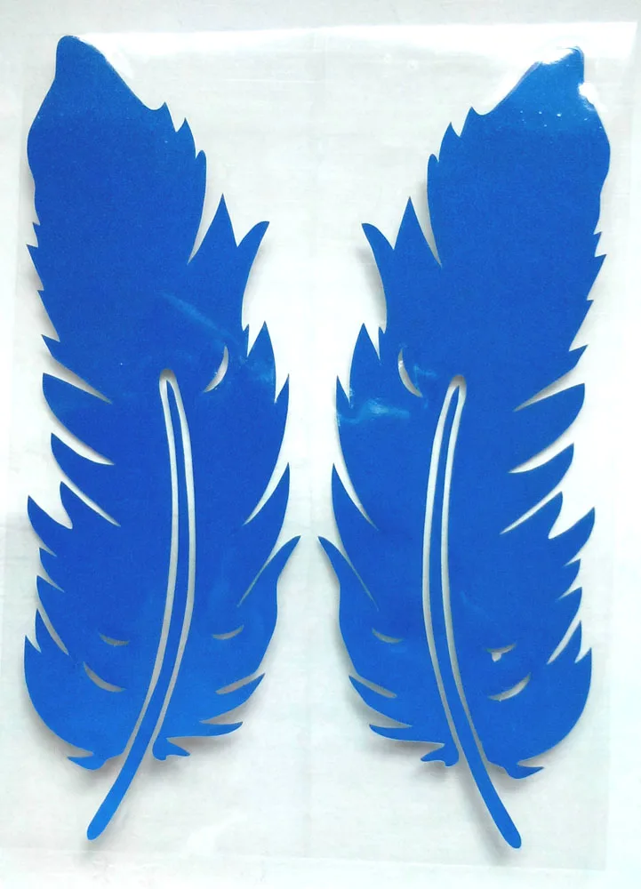 

Различные размеры, автомобильная наклейка с летающими перьями, Стайлинг, наклейка, украшение, светоотражающая виниловая наклейка для автомобиля, наклейка на мотоцикл, чехол от царапин