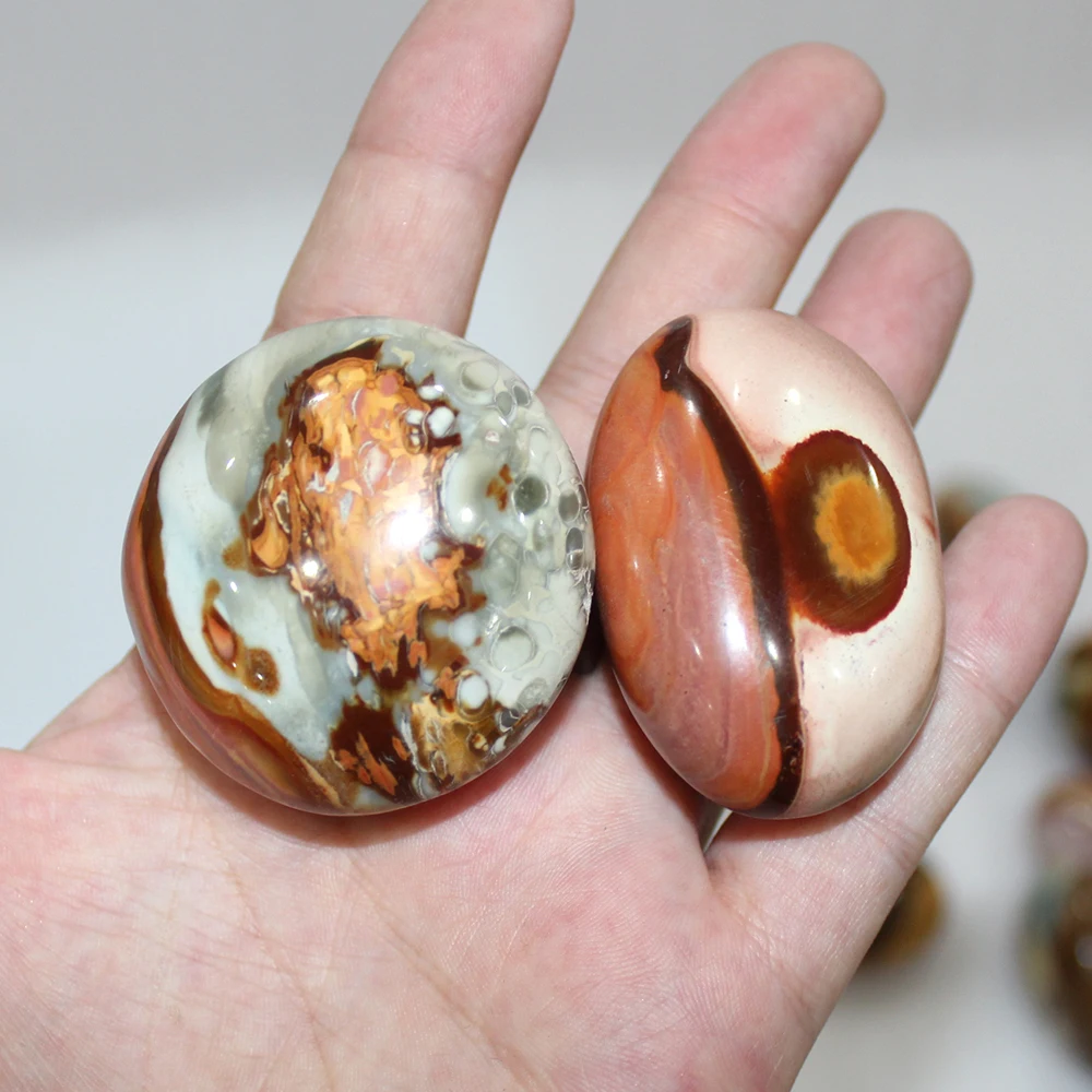Natural Ocean Agate Handlebars Mineral Ore Specimen Crystal Quartz Home Desk Decorations Reiki Fengshui Collection | Дом и сад