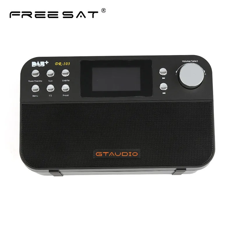 Freesat DR-103 DAB +/FM RDS диапазона волн радиоприемник 2 4 &quotTFT-LCD черный белый цвет Дисплей