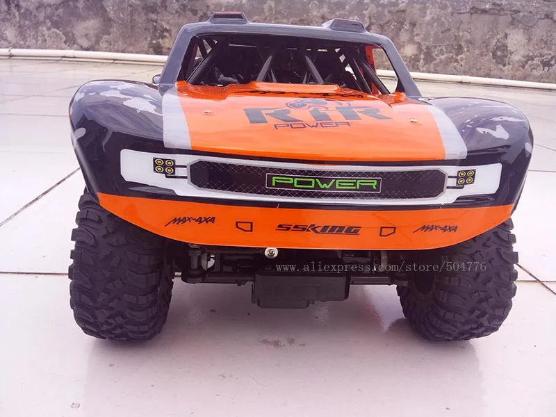 Rc-car-1: 10 rc автомобиль 48 см большой внедорожный Водонепроницаемый rc автомобиль работает на суше и воде 1/10 игрушечные машинки rc для детей