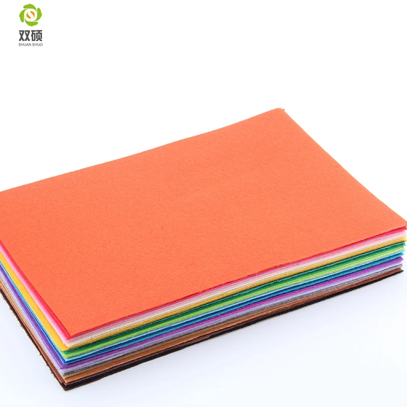 Полиэфирная фетровая ткань сделай сам Ручное шитье Декор для дома толщина 1 мм