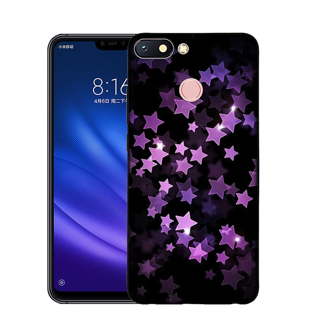 IYICAO Glitter Star Soft Silicone Case for Xiaomi Mi 9 8 A2 Lite A1 6 pocophone f1 MAX 3 mi9 mi8 mia2 |