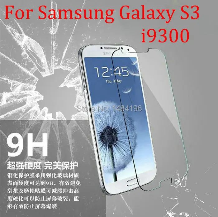 

HD 0.3MM Guard Film Explosion-proof Premium Tempered Glass Screen Protector For Samsung Galaxy S3 Galaxy S3 i9300 4.8 inch