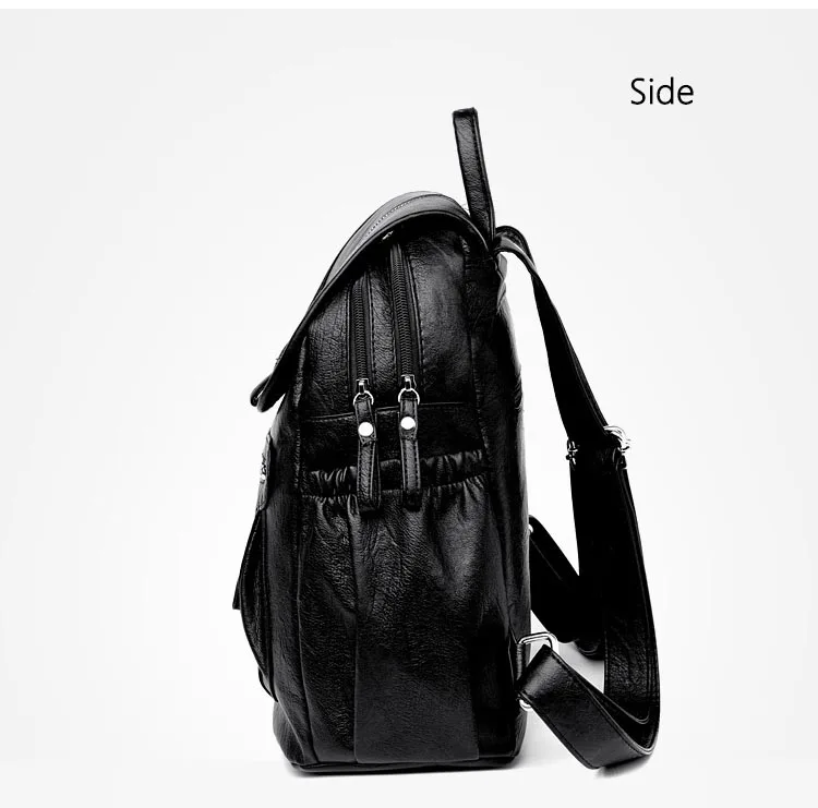 Высокое качество, женский кожаный рюкзак, женский рюкзак, Sac A Dos mochila mujer, сумка на плечо, школьные рюкзаки для девочек-подростков, преппи