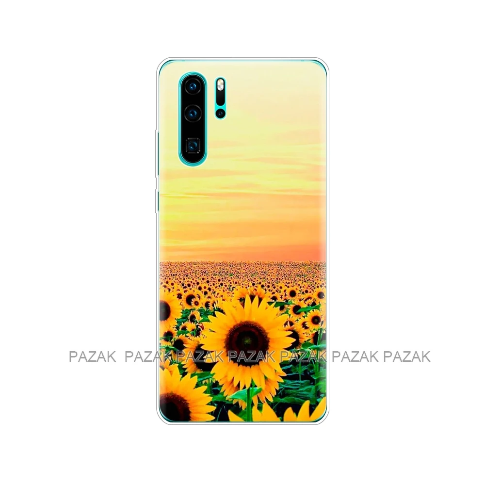 61381 Чехол-Бампер для Huawei P30 Pro, мягкий силиконовый чехол для телефона из ТПУ, задняя крышка для Huawei P30 Pro VOG-L29 ELE-L29 P 30 Lite, чехол с принтом - Цвет: 61381