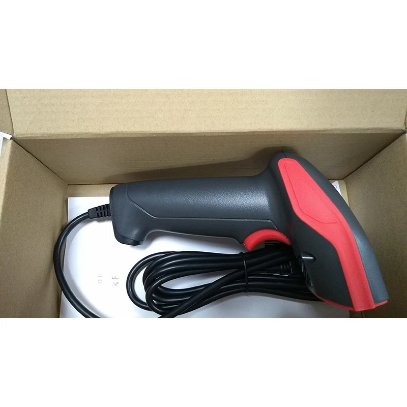 2D сканер штрих-кода USB проводной лазерный автоматический портативный