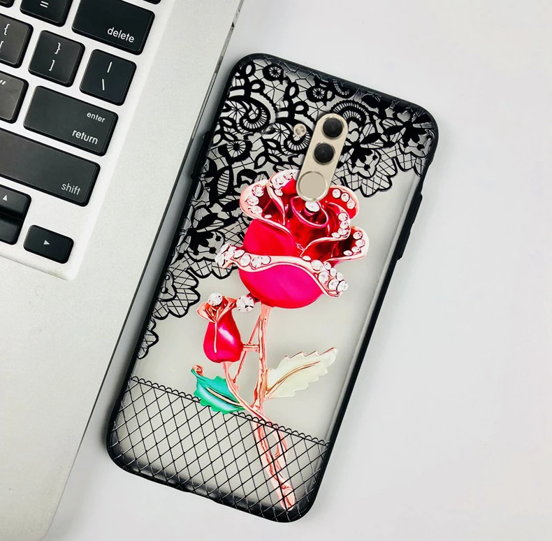 YueTuo чехол для huawei mate 20 Lite lite роскошный красивый 3d на жестком ПК мобильного