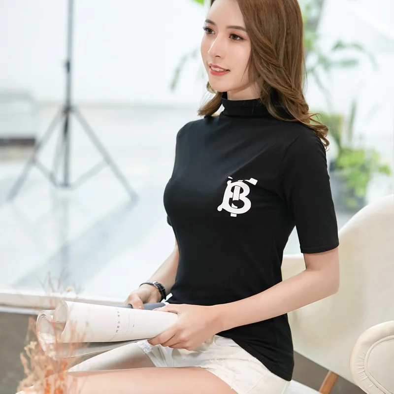 ONLYSVTER M-3XL сезон: весна-лето футболка для женщин в Корейском стиле Половина рукава