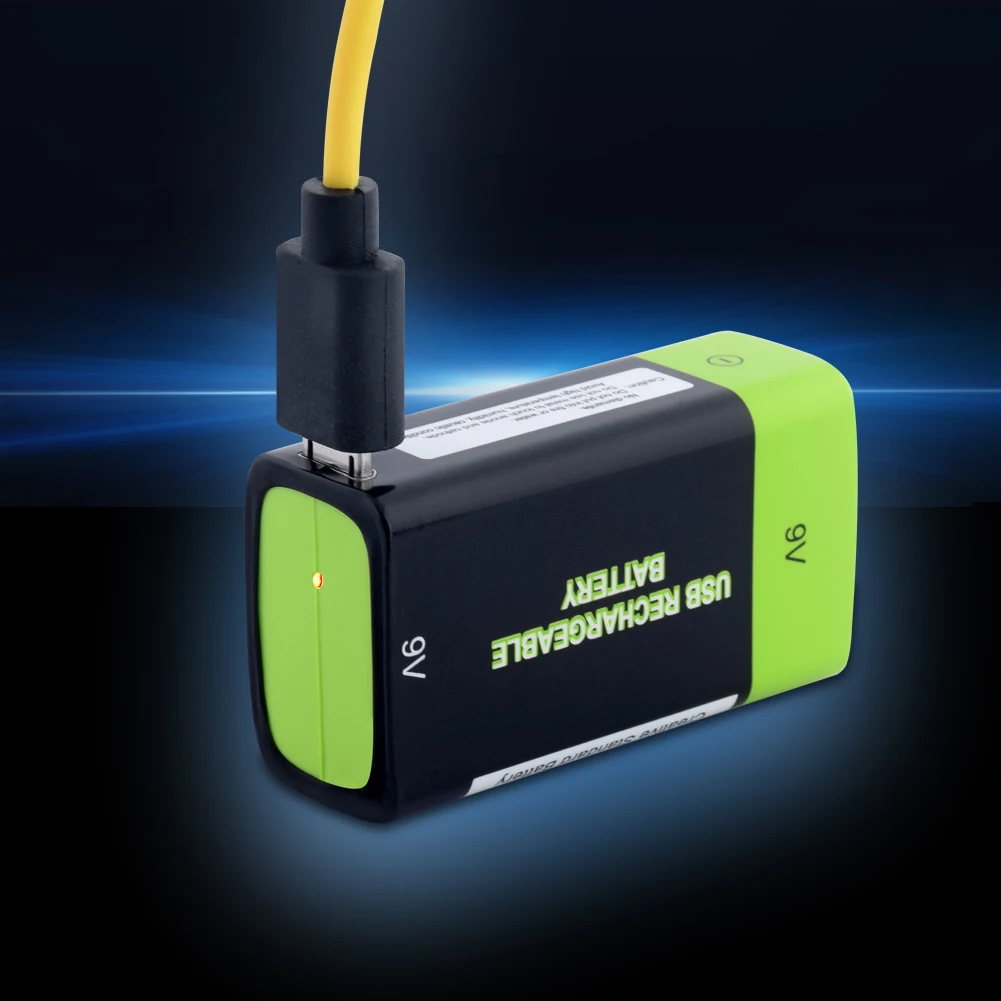 1 шт 9V USB перезаряжаемая ZNT батарея Lipo литий-ионная полимерная батарея 9V 400mah usb зарядка батареи+ Usb кабель+ зарядное устройство
