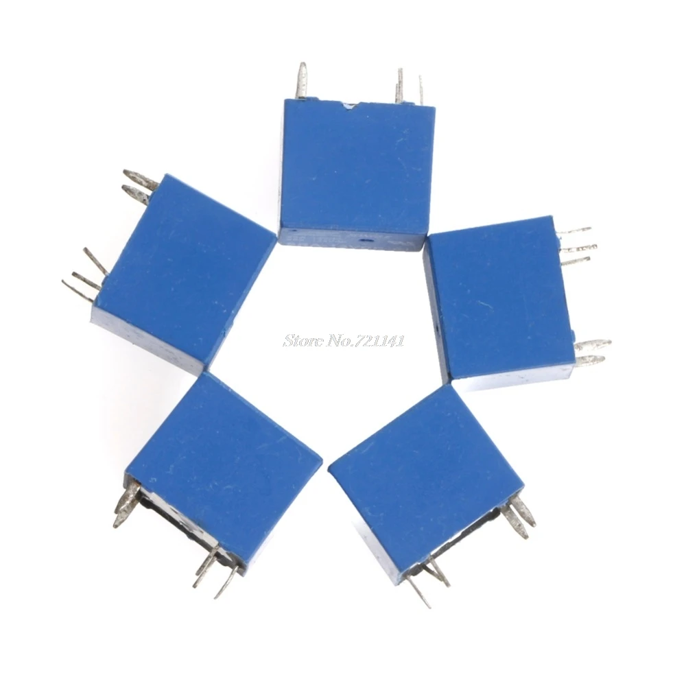 5 шт. прочный DC 12 В катушка 10A контактов реле питания PCB тип SPDT для SRA-12VDC-CL Прямая