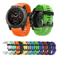 replacement soft silicone watchbands strap for garmin fenix 3 fenix 3 hr gps watch with tools watch accessories
