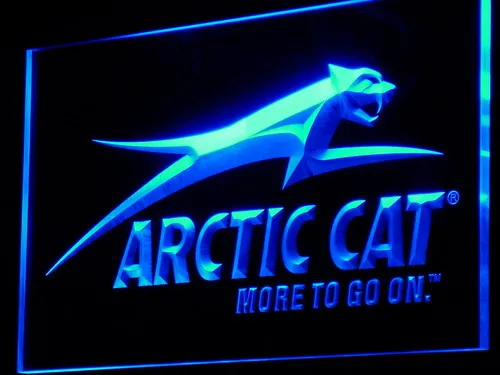 D129 Arctic Cat снегоходы логотип светодиодный неоновый знак с переключателем вкл/выкл