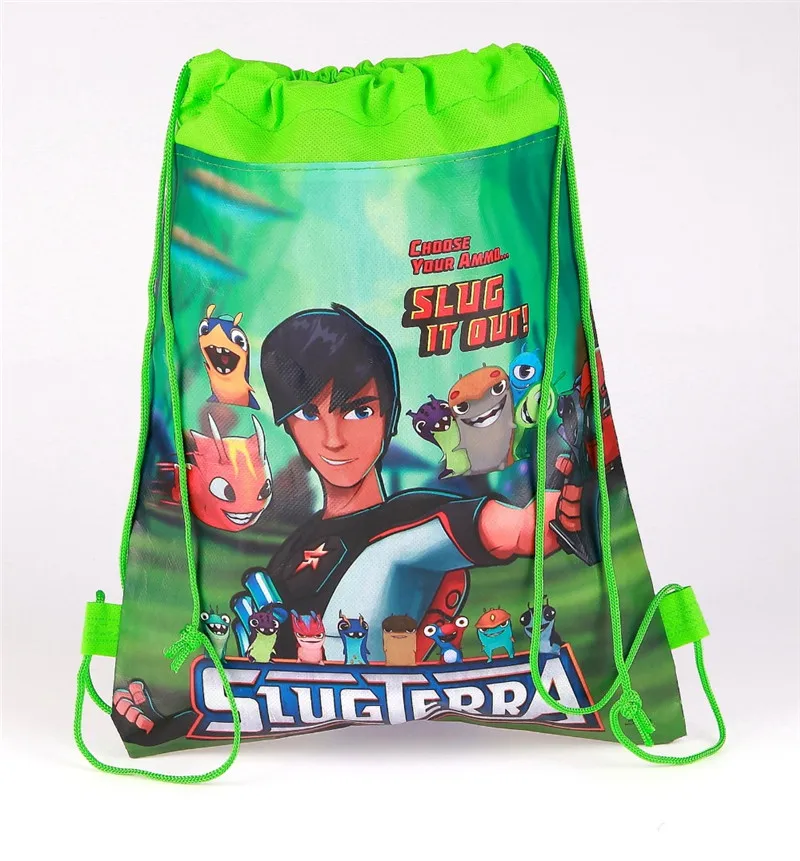 12 шт. рюкзак на шнурке из нетканого материала Slugterra сумка для подарка