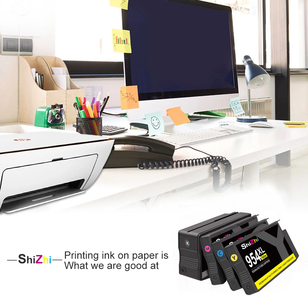 SHIZHI 954xl Замена чернильных картриджей для HP 954 XL OfficeJet Pro 7740 8210 8710 8715 8716 8720 8725 8730 8740