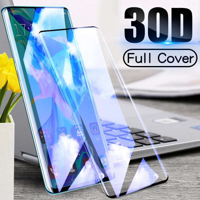 30D закаленное стекло для huawei P30 Pro, защита экрана, полностью изогнутые края, Защитное стекло для huawei Nova 4e P30 Lite mate 20 Pro