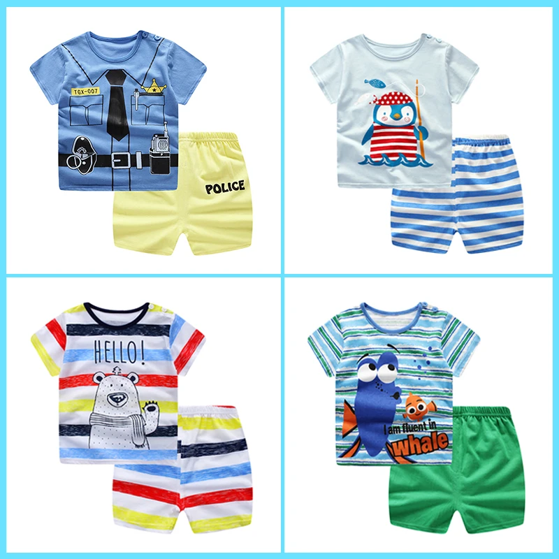 Детская футболка + шорты комплект одежды спортивная одежда для маленьких