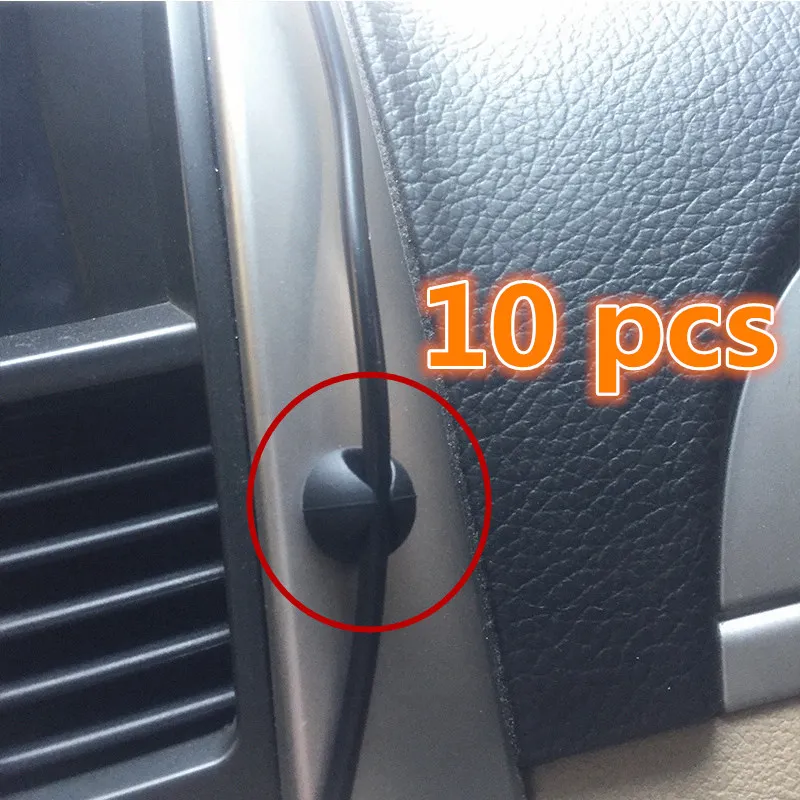 Зажим для галстука автомобильный, черный и белый цвета