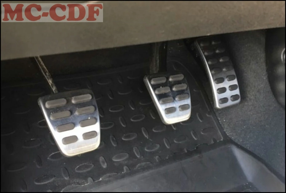 Для Kia Rio K2 2012- Нержавеющая сталь чехол для педали газа, тормоза автомобиля для укладки волос