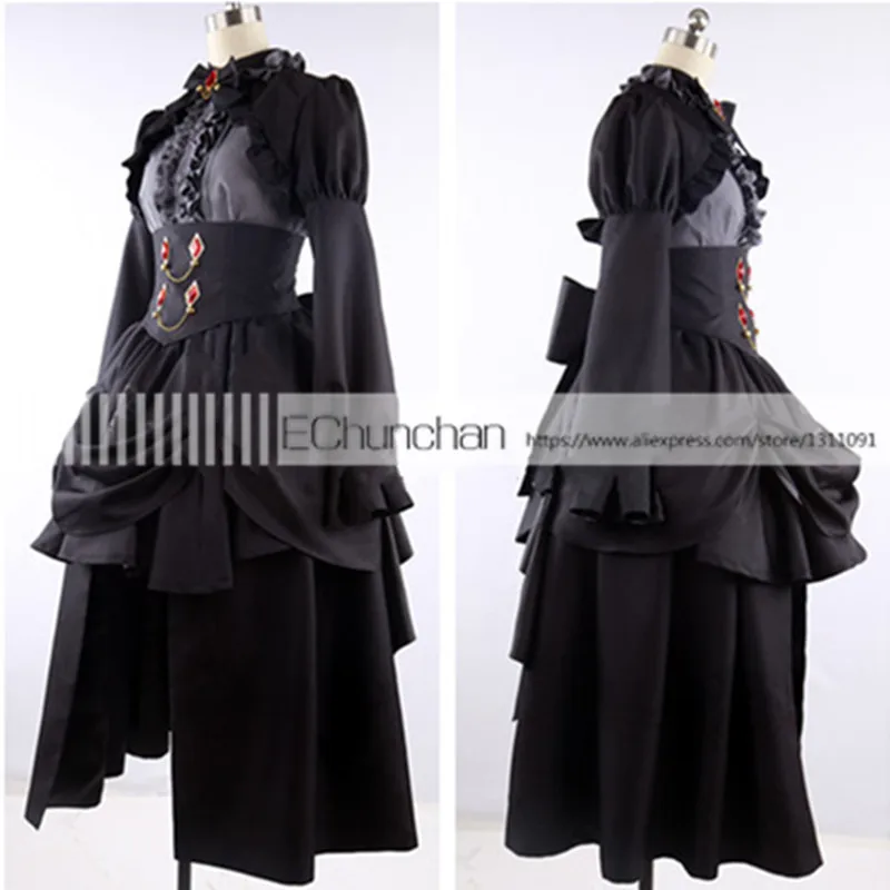 Аниме Kanzaki Ranko Cos Готический Косплей Костюм на заказ|gothic cosplay|cosplay costumecustom cosplay costume |